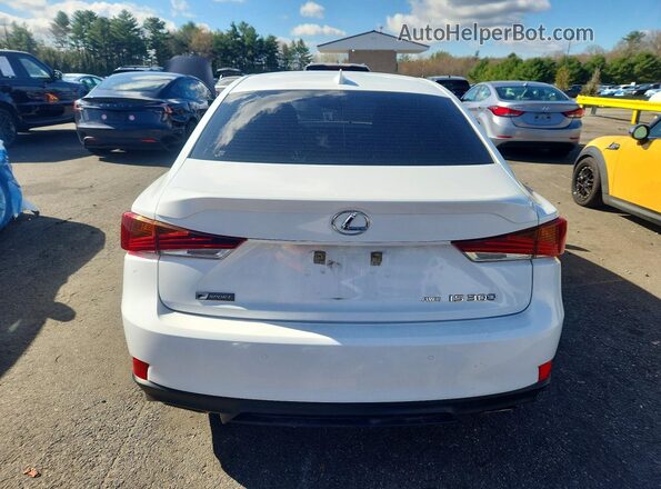 JTHG81F29L5042985 2020 LEXUS IS White Հետևի տեսք