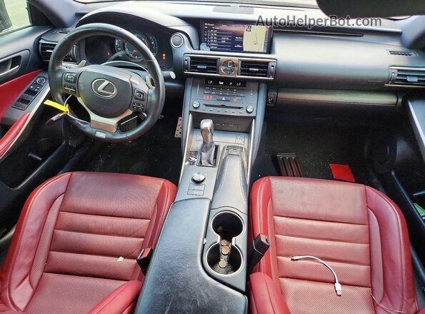 JTHGA1D25L5106351 2020 LEXUS IS Black წინა პანელის ხედი