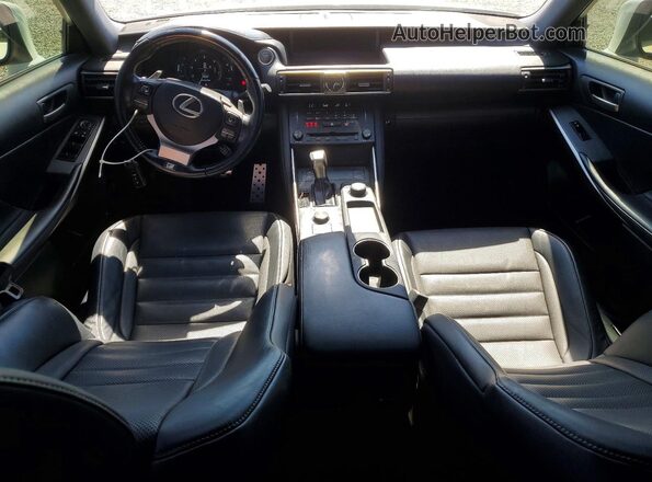 JTHGA1D29L5104313 2020 LEXUS IS White წინა პანელის ხედი