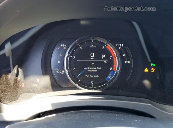 JTHGA5BC5N5012220 2022 LEXUS RC Black Սարքավորումների վահանակի տեսք