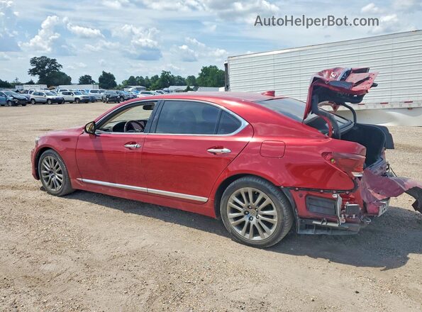 JTHGL5EF8H5057933 2017 LEXUS LS Red უკანა მარცხენა