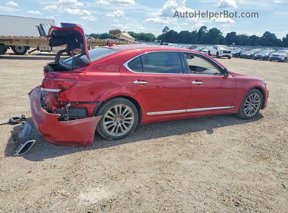 JTHGL5EF8H5057933 2017 LEXUS LS Red უკანა მარჯვენა