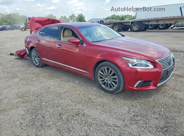 JTHGL5EF8H5057933 2017 LEXUS LS Red წინა მარჯვენა