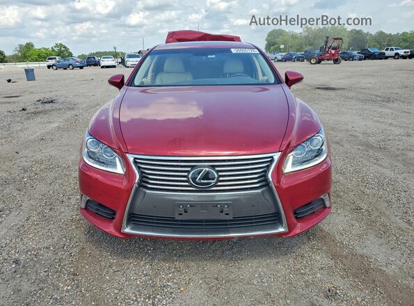 JTHGL5EF8H5057933 2017 LEXUS LS Red წინა ხედი