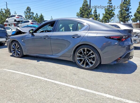 JTHGZ1B20N5054786 2022 LEXUS IS Gray Задня ліва чверть