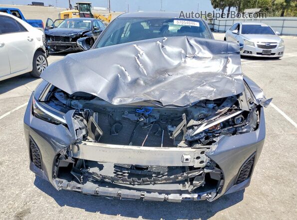 JTHGZ1B20N5054786 2022 LEXUS IS Gray Вид спереду