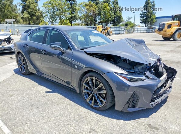JTHGZ1B20N5054786 2022 LEXUS IS Gray Передня права чверть