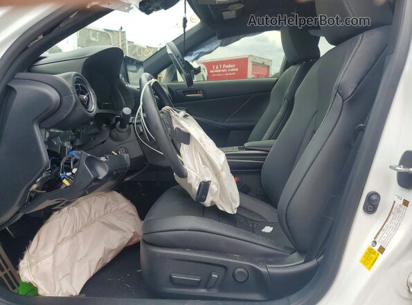 JTHGZ1B20S5084320 2025 LEXUS IS White Widok wnętrza z przodu