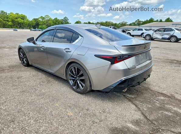 JTHGZ1B21M5044900 2021 LEXUS IS Gray Rear left