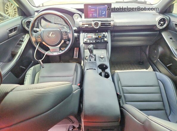 JTHGZ1B21M5044900 2021 LEXUS IS Gray Instrument cluster view