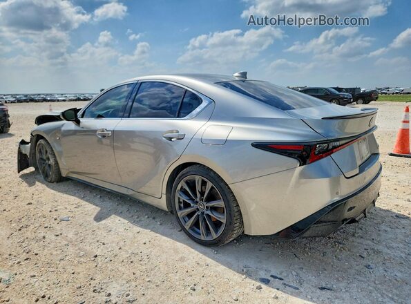 JTHGZ1B21P5059868 2023 LEXUS IS Silver Rear left