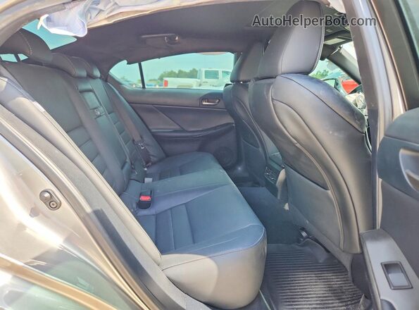 JTHGZ1B21P5059868 2023 LEXUS IS Silver Rear seats view