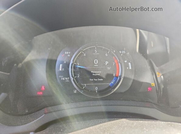 JTHGZ1B22M5037809 2021 LEXUS IS Silver Instrument cluster view
