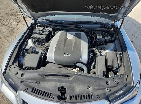 JTHGZ1B22M5037809 2021 LEXUS IS Silver Rear interior view