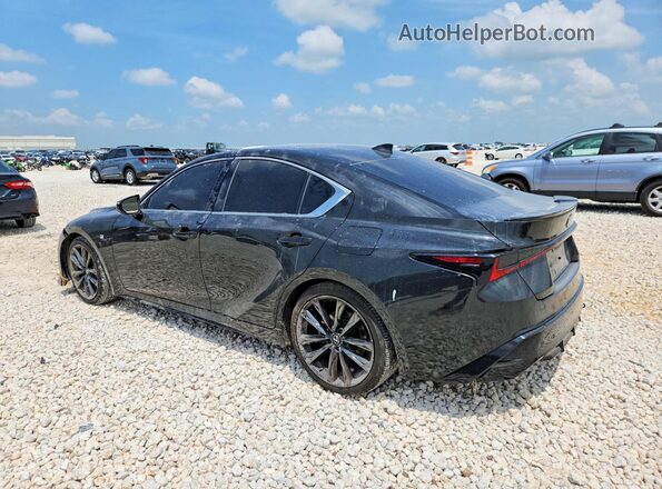 JTHGZ1B22M5045523 2021 LEXUS IS Black Հետևի ձախ