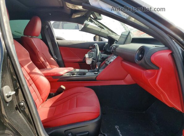 JTHGZ1B22P5067879 2023 LEXUS IS Black Вид салону спереду