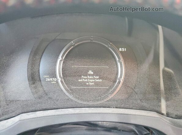 JTHGZ1B22P5067879 2023 LEXUS IS Black Вид щитка приладів