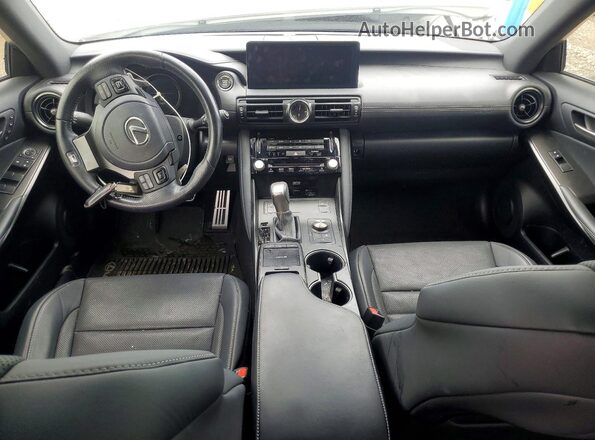JTHGZ1B22P5071933 2023 LEXUS IS White წინა პანელის ხედი