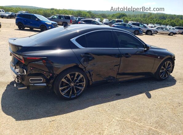 JTHGZ1B23P5070774 2023 LEXUS IS Black Trasero derecho
