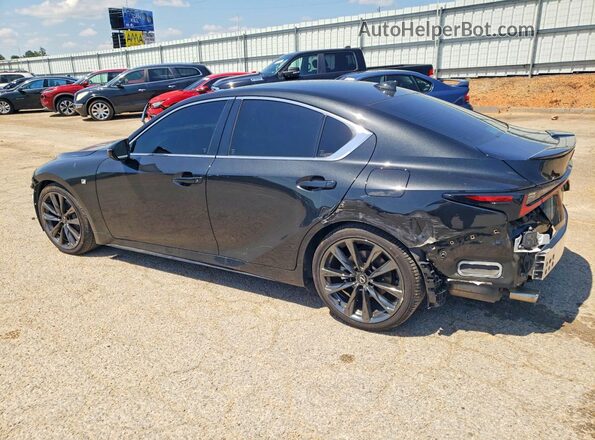 JTHGZ1B23P5070774 2023 LEXUS IS Black Trasero izquierdo