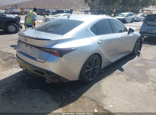 JTHGZ1B23R5080966 2024 LEXUS IS 350 Silver Հետևի աջ