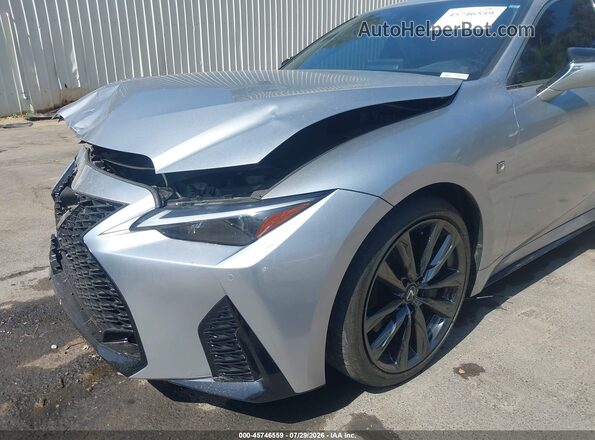 JTHGZ1B23R5080966 2024 LEXUS IS 350 Silver Դիմացի տեսք