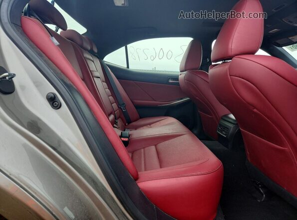 JTHGZ1B24L5035395 2020 LEXUS IS Silver Հետևի նստատեղերի տեսք