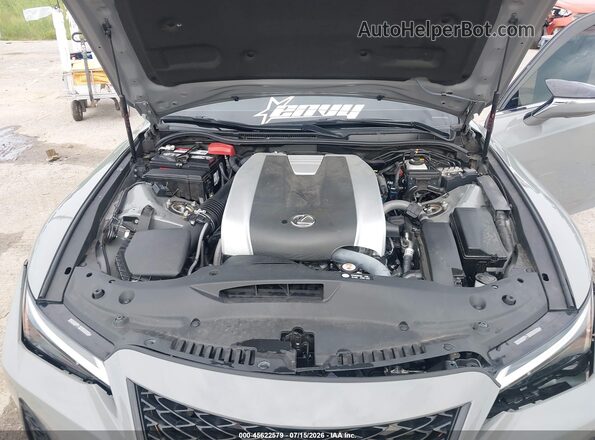 JTHGZ1B24R5080426 2024 LEXUS IS 350 Gray Widok z tyłu