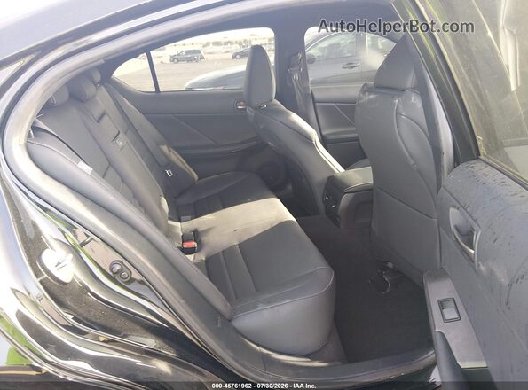 JTHGZ1B24R5081639 2024 LEXUS IS 350 Black VIN კოდის სტიკერის ხედი