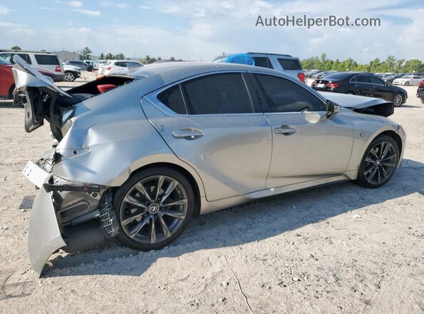 JTHGZ1B25M5040381 2021 LEXUS IS Silver Հետևի աջ
