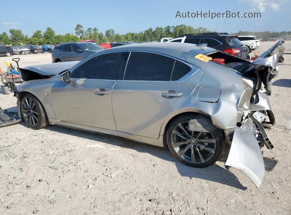JTHGZ1B25M5040381 2021 LEXUS IS Silver Հետևի ձախ
