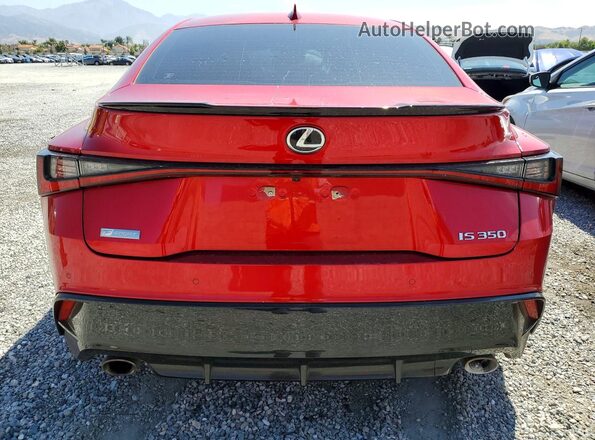 JTHGZ1B25M5042907 2021 LEXUS IS Красный Вид сзади