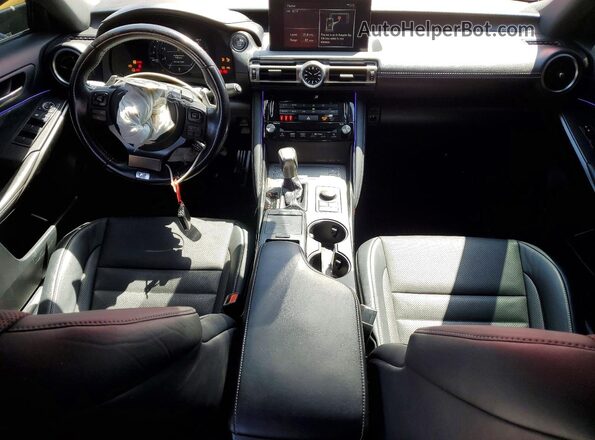 JTHGZ1B25M5042907 2021 LEXUS IS Красный Вид панели приборов
