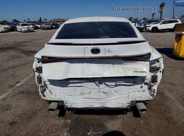 JTHGZ1B25N5050667 2022 LEXUS IS White Rear view