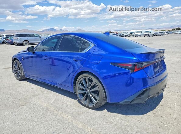 JTHGZ1B25R5075834 2024 LEXUS IS Blue Հետևի ձախ