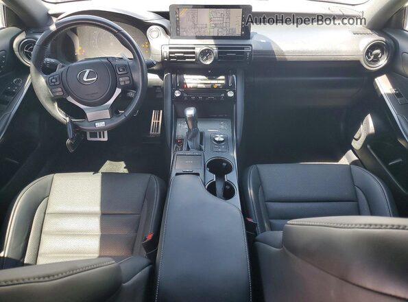 JTHGZ1B25R5075834 2024 LEXUS IS Blue Առջևի վահանակի տեսք