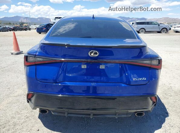 JTHGZ1B25R5075834 2024 LEXUS IS Blue Հետևի տեսք