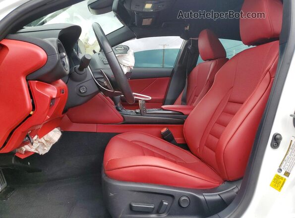 JTHGZ1B25S5082711 2025 LEXUS IS White Вид салону спереду