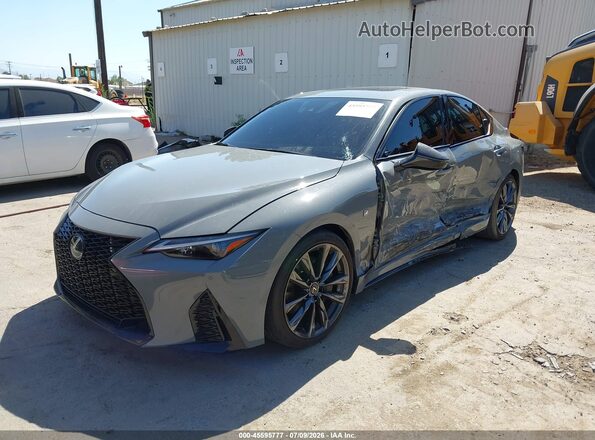 JTHGZ1B25S5089206 2025 LEXUS IS 350 Gray Przód lewy