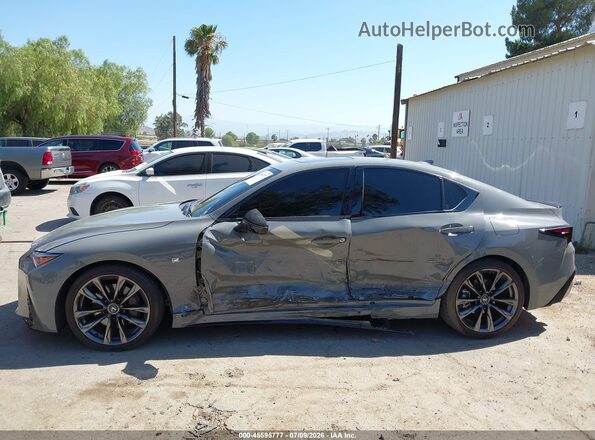 JTHGZ1B25S5089206 2025 LEXUS IS 350 Gray Widok wnętrza 360 stopni