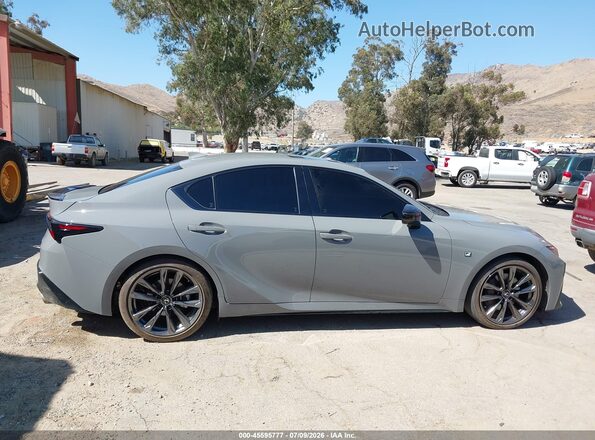 JTHGZ1B25S5089206 2025 LEXUS IS 350 Gray Widok wnętrza z tyłu