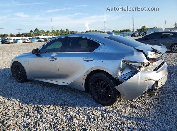 JTHGZ1B26M5040874 2021 LEXUS IS Silver Tył lewy