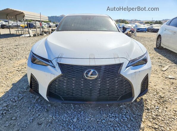 JTHGZ1B26N5052203 2022 LEXUS IS White Դիմացի տեսք