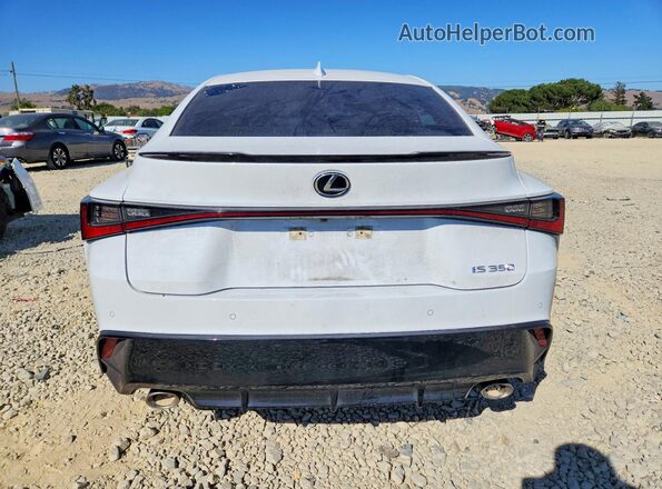 JTHGZ1B26N5052203 2022 LEXUS IS White Հետևի տեսք