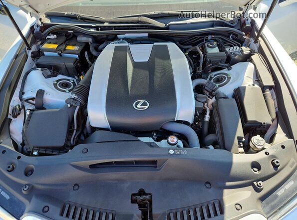 JTHGZ1B26N5052203 2022 LEXUS IS White Սալոնի հետևի տեսք