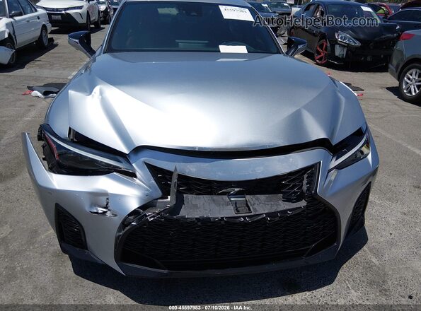 JTHGZ1B26P5059493 2023 LEXUS IS 350 Silver Вид спереду