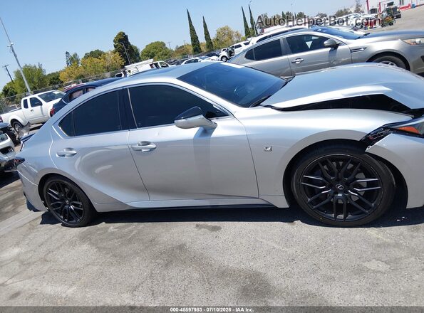 JTHGZ1B26P5059493 2023 LEXUS IS 350 Silver Вид задньої частини салону