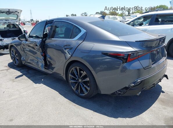 JTHGZ1B26P5070591 2023 LEXUS IS 350 Gray Rear left