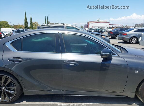 JTHGZ1B26P5070591 2023 LEXUS IS 350 Gray Rear interior view
