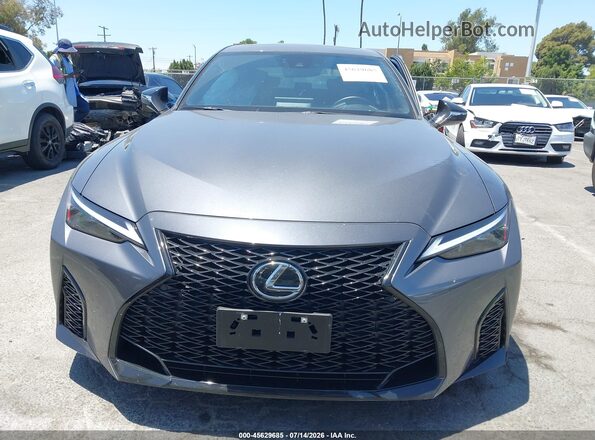 JTHGZ1B26P5070591 2023 LEXUS IS 350 Gray Instrument cluster view
